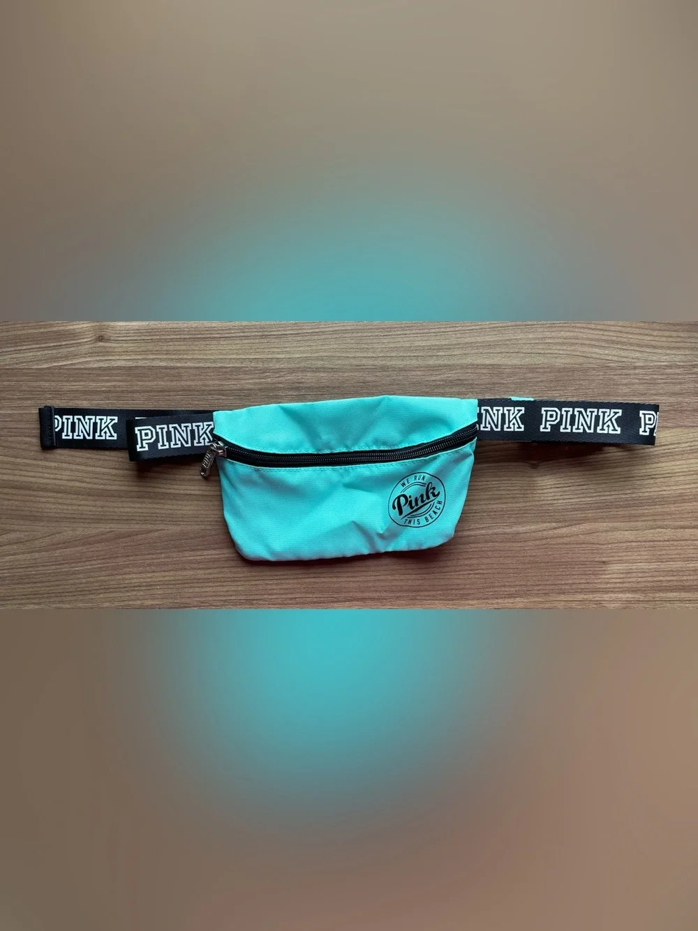 Victoria's Secret PINK Mint Green Fanny Pack Belt Bag NWOT